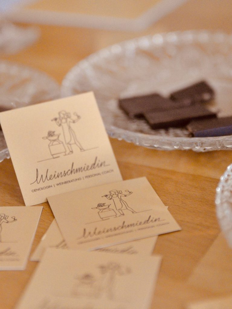 Wein Schokolade Weinschmiedin
